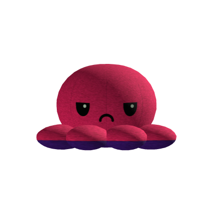Pink Floating Grumpy Octopus Hat