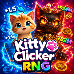 🐾 [NEW] Kitty Clicker RNG 🐱 | Roll Rare Cats! 🎲