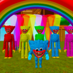 Survive huggy wuggy as rainbow friends!