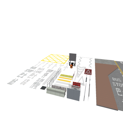 [FM] Hong Kong Road Accessories set