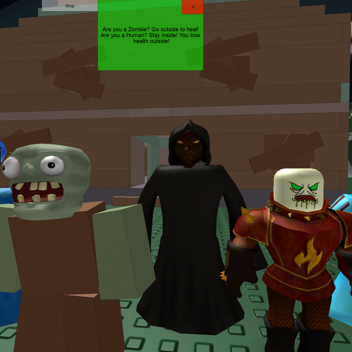 Survivez aux morts-vivants! Soyez un zombie et tuez les autres!
