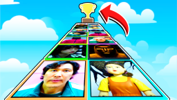 🦑 Wyścig z wizerunkiem w grze Squid