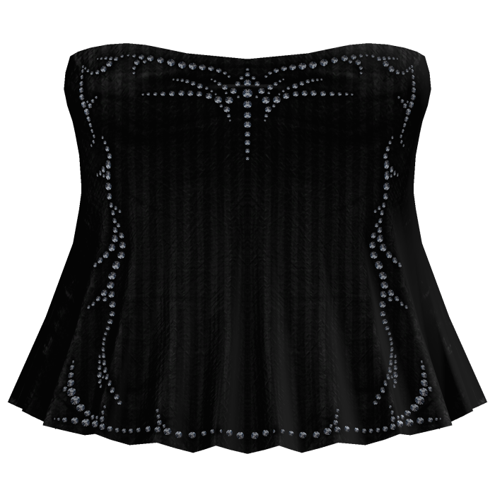 gothic rhinestone mini dress - emo black stripes