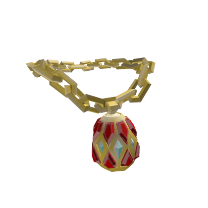 Easter Egg Bling Gold Chain thumbnail