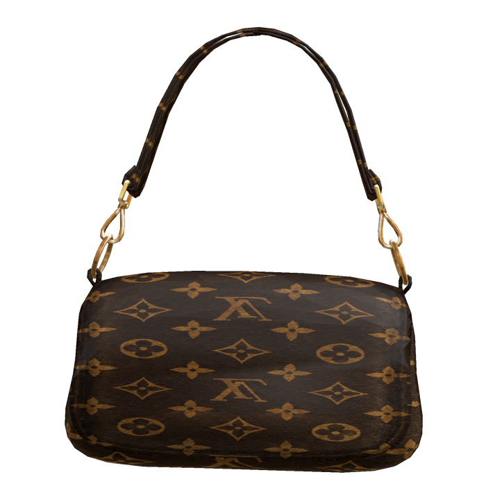 LV Designer Brown Luxury Purse Bag