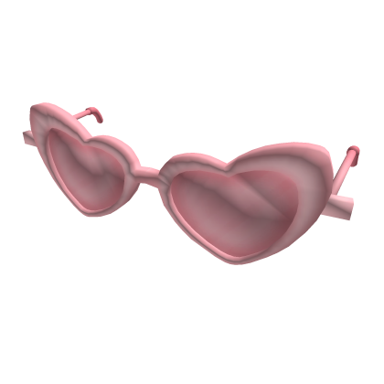 Pink Heart Glasses