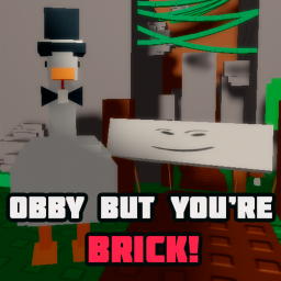 [75m] Obby but you're a Brick!🧱