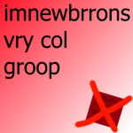 imnewbrrons vry col groop