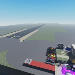 Unicorn race track icon