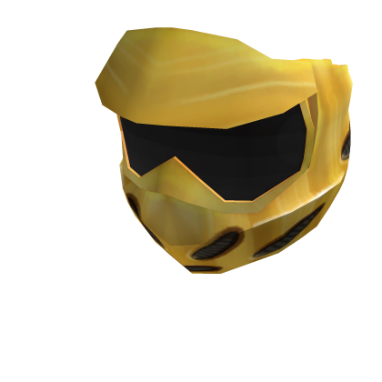 Golden Paintball Mask