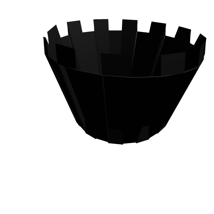 Black royal crown