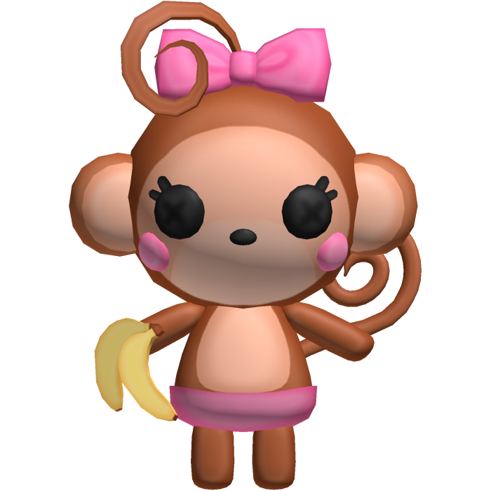 🍌🐵🍃 cute lala monkey plushie