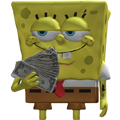 Rich Sponge Bob Freakbob Shoulder Pal Money
