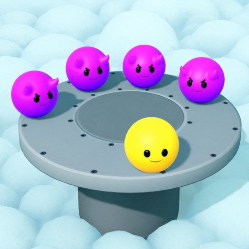 ภาพเกม [🏖️HOT POTATO] Bumper Balls🟡