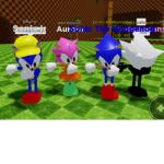 Sonic, Boom Sonic, and Movie Sonic fan group