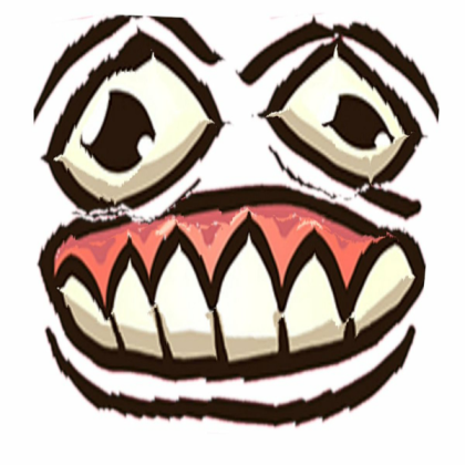 Sketch Cartoon face Roblox decal