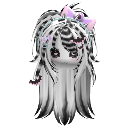 Y2K Igari Grunge Pastel Goth Pony (Scene White) Roblox item