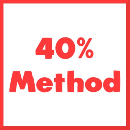 40 PRECENT METHOD