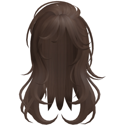 Soft Flowy Long Layered Hair (Brown)