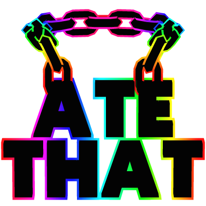 Cartoony Rainbow Ate That Chain Roblox item