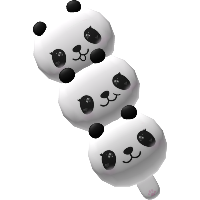 ♡ Cute Panda Stacked Mochi Snack 