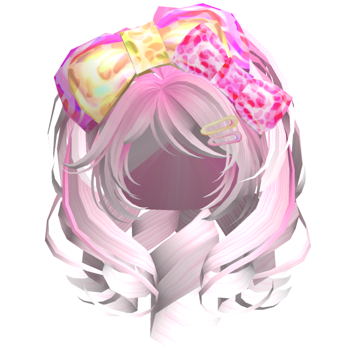 Gyaru Agejo Volumnious with Bow Pastel Pink