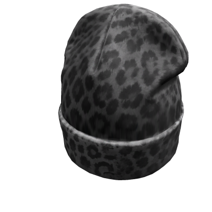 Leopard beanie