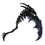 big black scythe