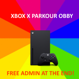 Escape the Xbox X Parkour Obby(FREE ADMIN)