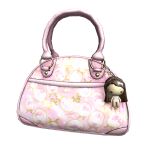 Vintage Colorful Harajuku Bag | Light Pink