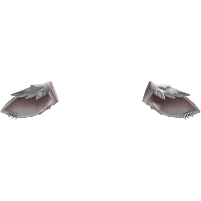 Cute Core Fur Lamb Ears With Piercing