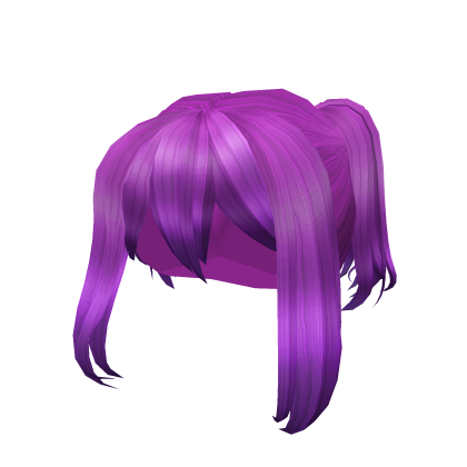Purple Cute Hair Roblox item
