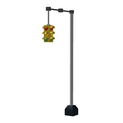 Triple Yellow Traffic Light [Deco]