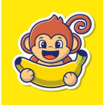 MONKEY EAT BANANA