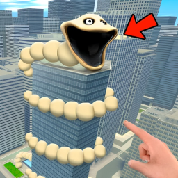 Scary Worm Tower Go Up icon