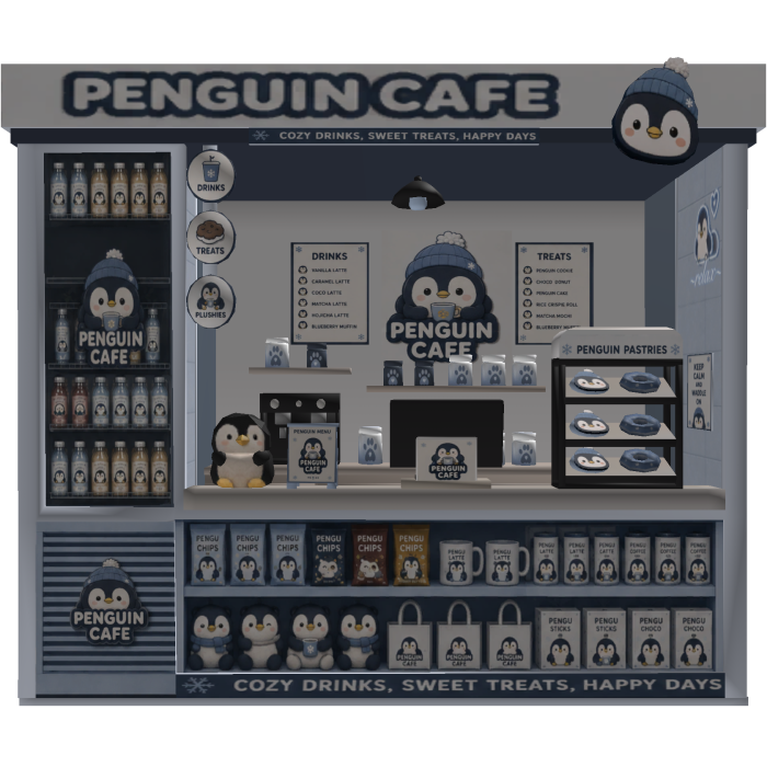 Pengiun Cafe Stand