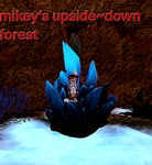 <-_Mikey's upsidedown forest....-_