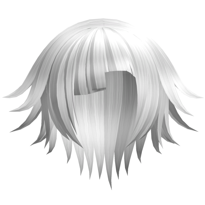 >_0 White Long Spiky Kote Kei Emo Hair 5. 