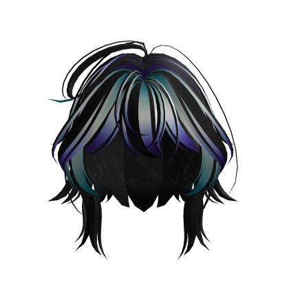 Fluffy Gay mlm Wolfcut Roblox item
