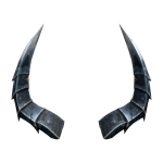 Bluesteel Silver Horns v2