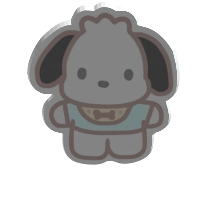 ♡ Cute Pochacco face sticker ♡