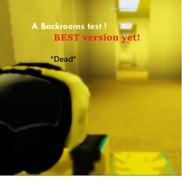 A backrooms test! (Best) icon