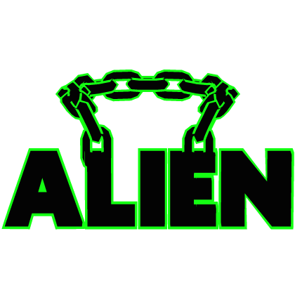 Cartoony Green Alien Chain Roblox item