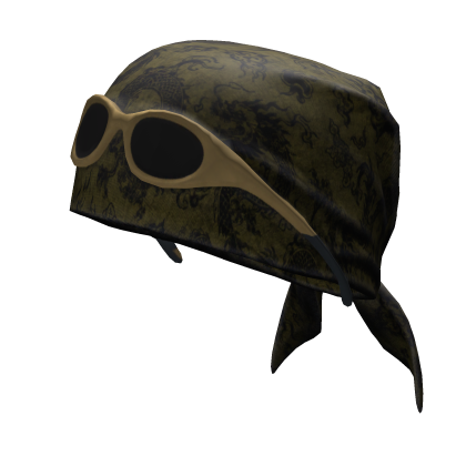 Army Y2K Bandana w/  Glasses