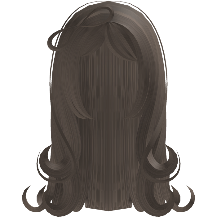 Silky Wavy Long Etheral Hair & Bow in Brown