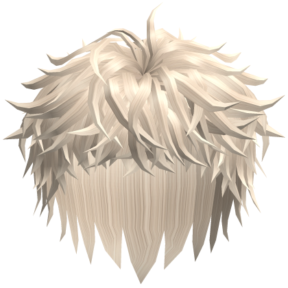 Blonde Messy Anime Hair Roblox item