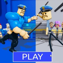 STRONG VS WEAK POLICE PRISON RUN! (Obby) icon