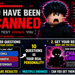 THE TEST KNOWS YOU [PERSONALITY SCANNER]