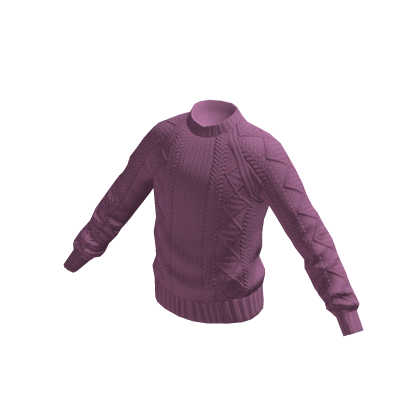 Knit Sweater - Pink thumbnail