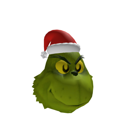 Grinch's head  Roblox item